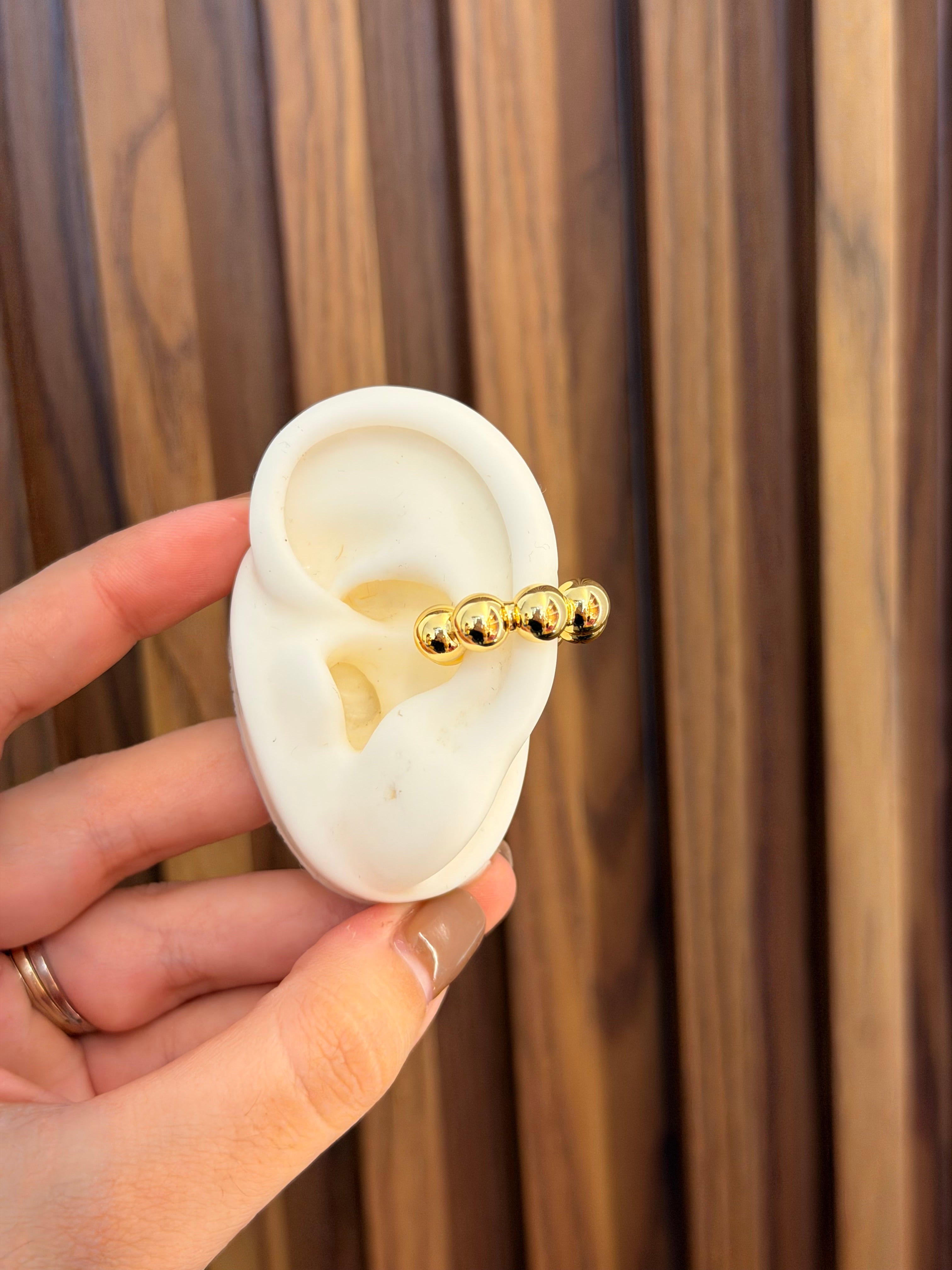 Earcuff balín grande