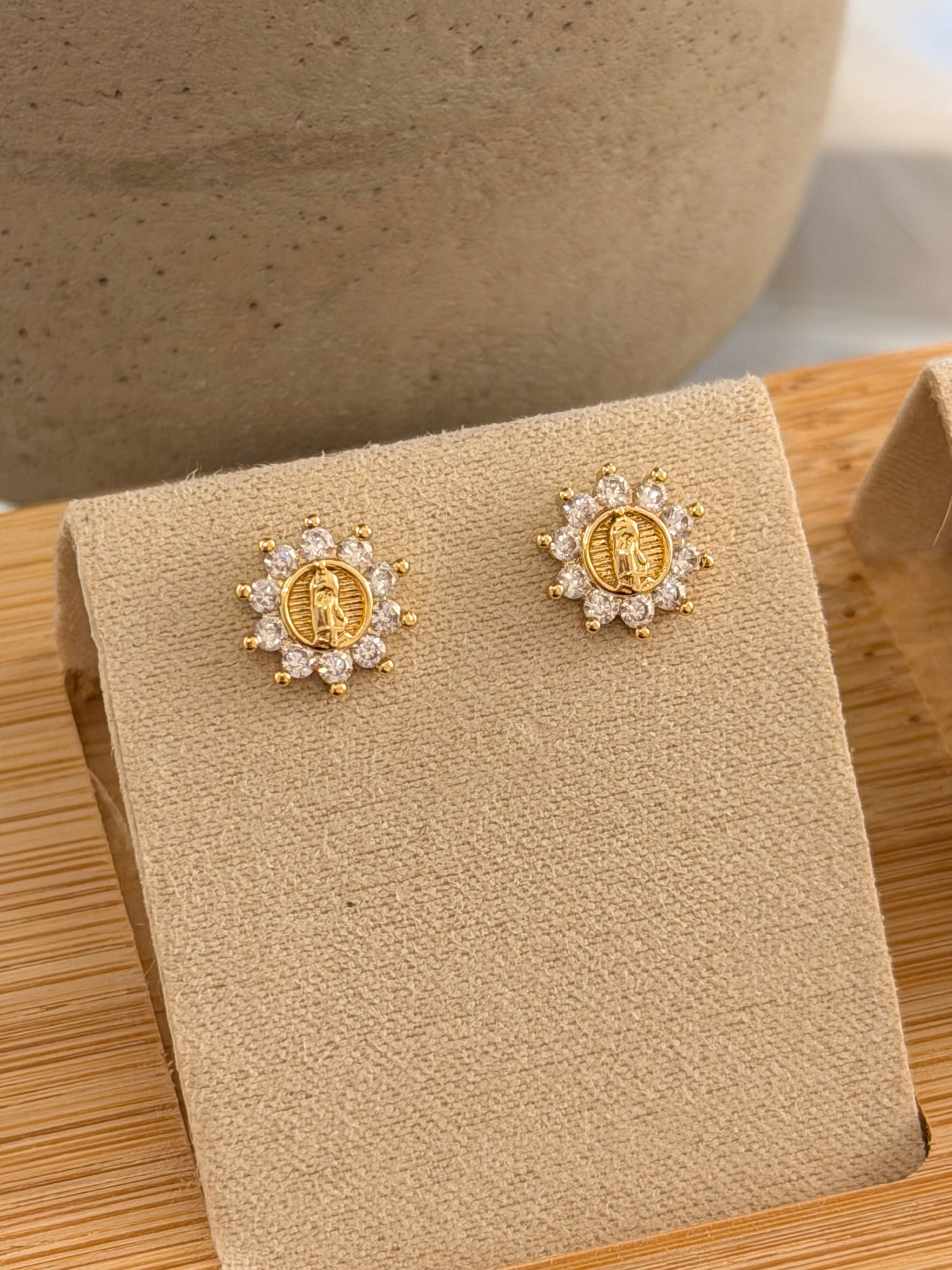 topo virgen mini diamantes