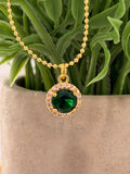 Cadena diamante verde