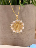 Cadena virgen deluxe círculo