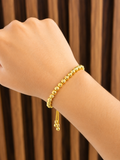 Pulsera balín diamantado
