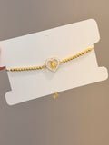 Pulsera corazón virgen Guadalupe