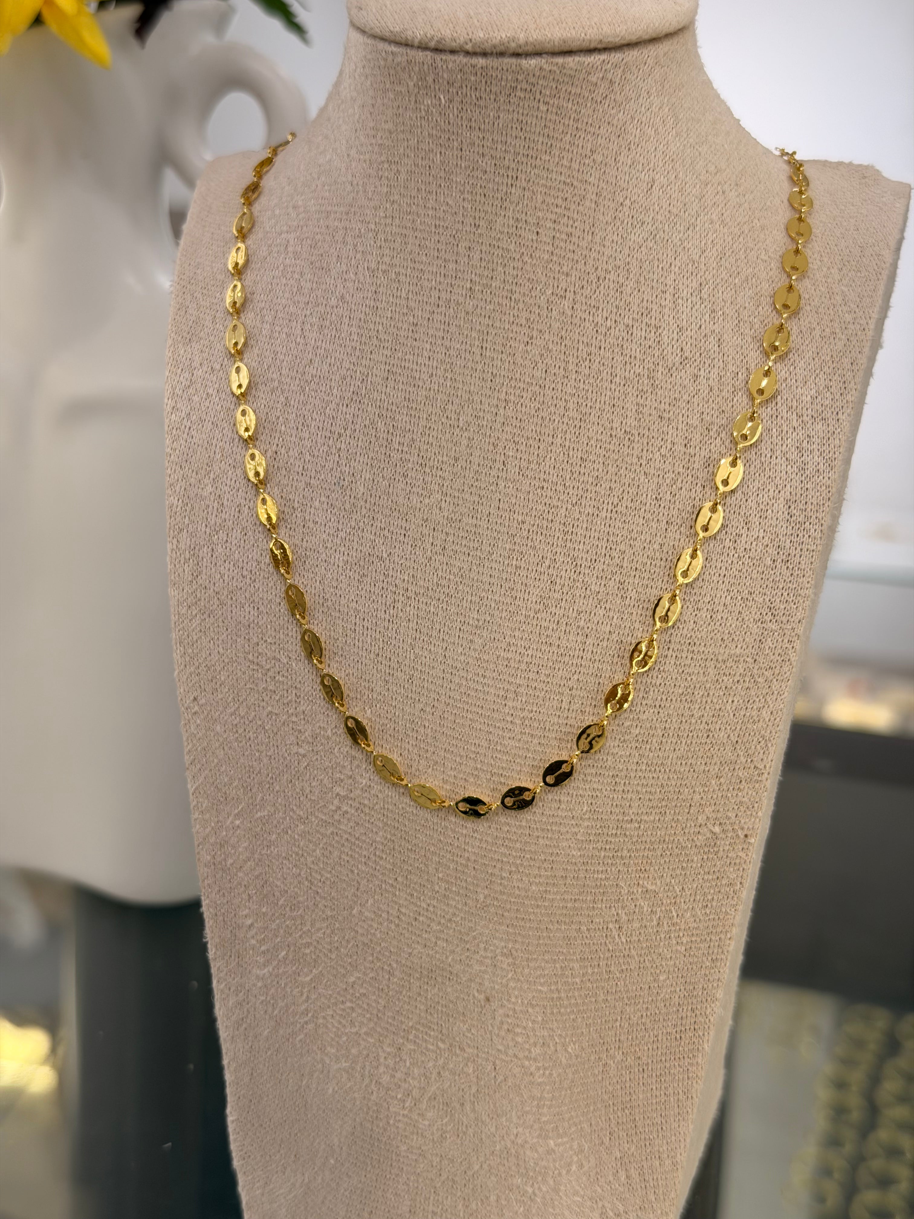 Cadena Gucci 45 cm plana